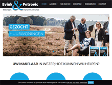 Tablet Screenshot of evinkenpetrovic.nl